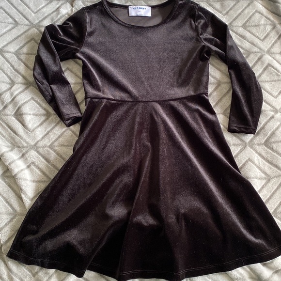 Old Navy Black Velvet Dress Bundle - Picture 4 of 5